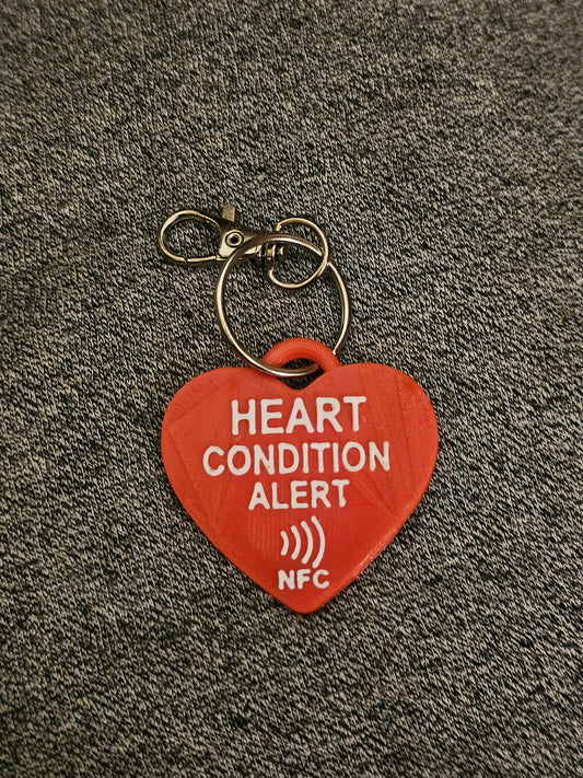 Heart Condition NFC Medical Alert